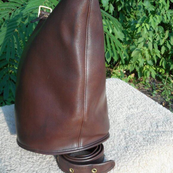 Vintage Coach GUC Duffle Sac 9085, in Mahogany - Picture 3 of 11